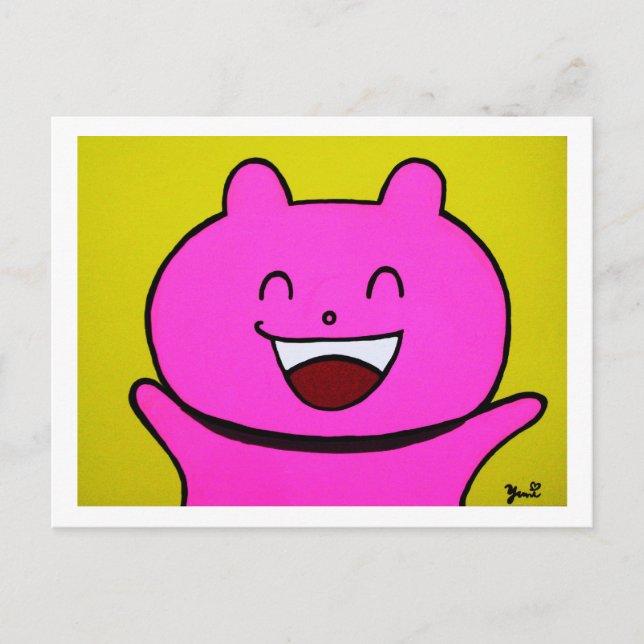 Postkarte - Glück Yummy (Vorderseite)