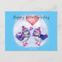 Postkarte Glücklicher Valentinstag