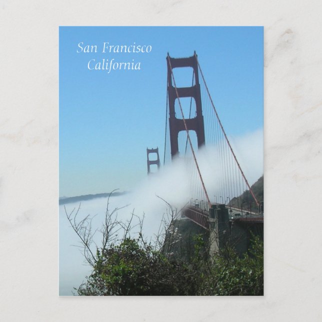 Postkarte - Golden Gate Bridge (Vorderseite)