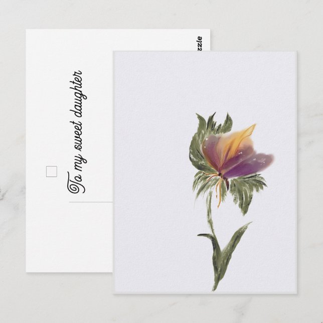 Postkarte, Größe: Standardpostkarte, Papier: Matt, Postkarte (Vorne/Hinten)