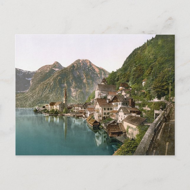 Postkarte Hallstatt Austria (Vorderseite)