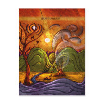 Postkarte "Happy Samhain"