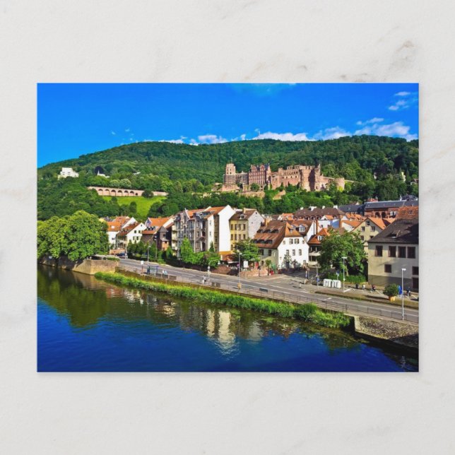 Postkarte Heidelberg, Deutschland, (Vorderseite)