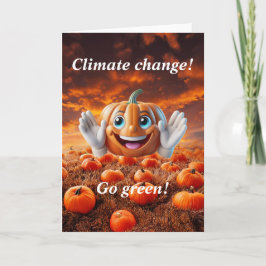 Postkarte, Helloween Feiertagskarte