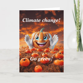 Postkarte, Helloween Feiertagskarte