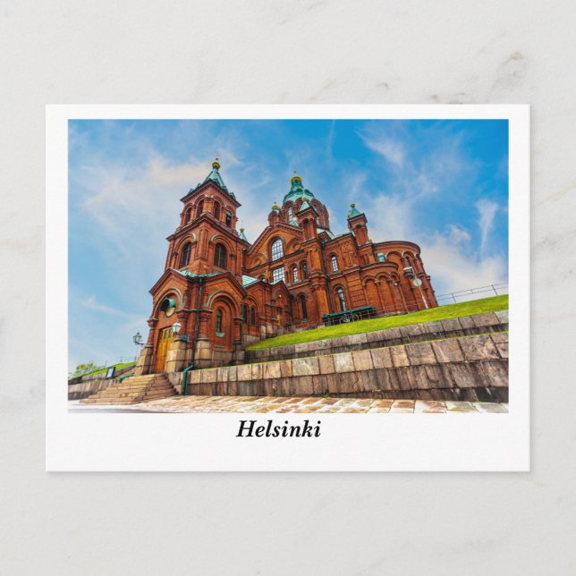 Postkarte Helsinki (Vorderseite)