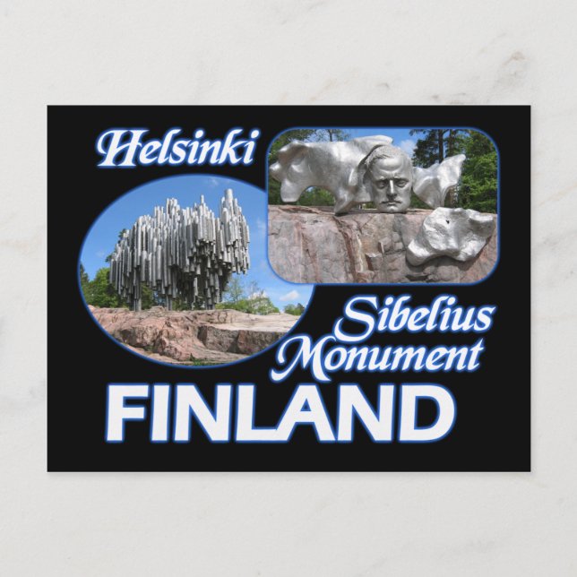 Postkarte Helsinki (Vorderseite)
