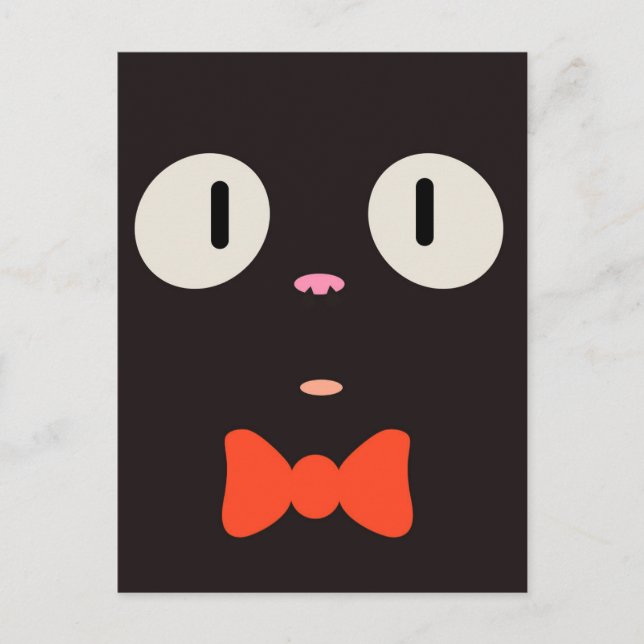 Postkarte "Hexenkatze" (3/3) (Vorderseite)