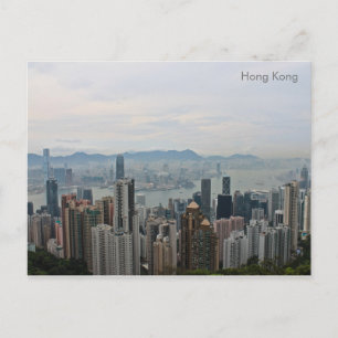 Postkarte Hongkong