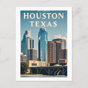 Postkarte Houston Texas