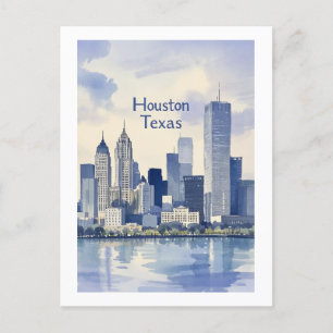 Postkarte Houston Texas