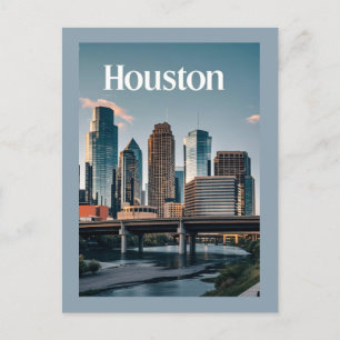 Postkarte Houston Texas