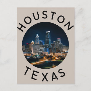 Postkarte Houston Texas
