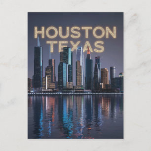 Postkarte Houston Texas