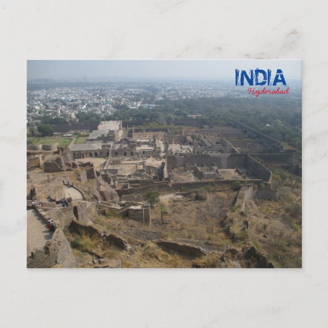 Postkarte - Hyderabad - Indien (Vorderseite)