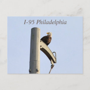 Postkarte I-95 Philadelphia Bald Eagle