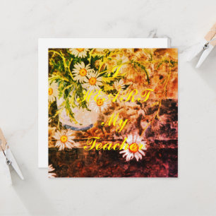 Postkarte "Ich höre meinen Lehrer"