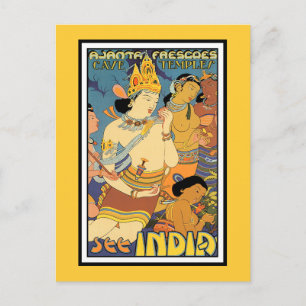 Postkarte: Indien entdecken Postkarte