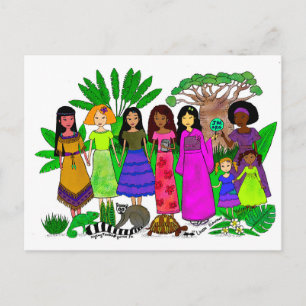 Postkarte Internationales Madagaskar