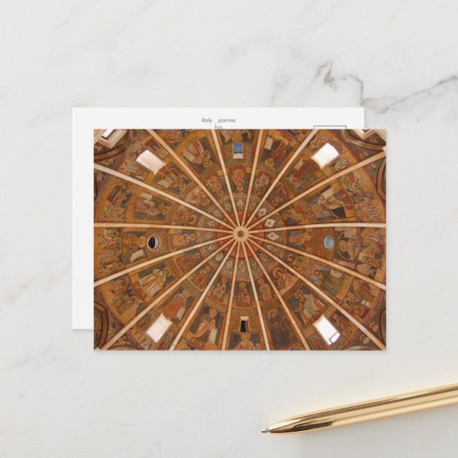 Postkarte _ italy _ parma (Vorderseite/Rückseite Beispiel)