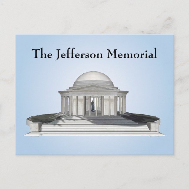Postkarte: Jefferson Memorial Postkarte (Vorderseite)