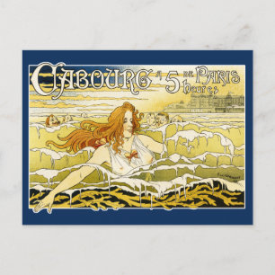 Postkarte: Jugendstil - Casino de Cabourg Postkarte