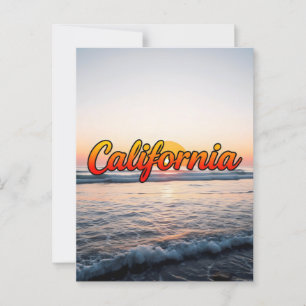 Postkarte Kalifornien