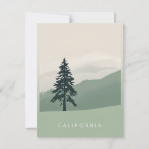 Postkarte Kalifornien