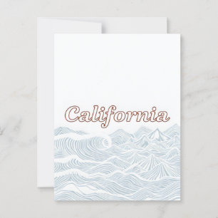 Postkarte Kalifornien