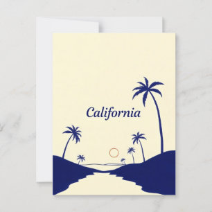 Postkarte Kalifornien