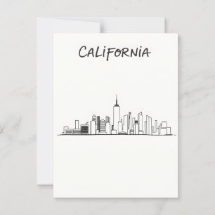 Postkarte Kalifornien
