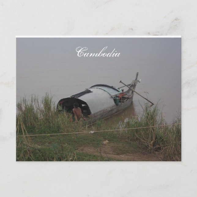 Postkarte Kambodscha (Vorderseite)