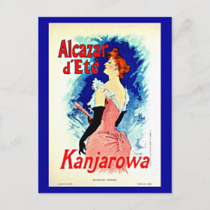 Postkarte-Klassiker/Retro-Jules Chéret 19 Postkarte