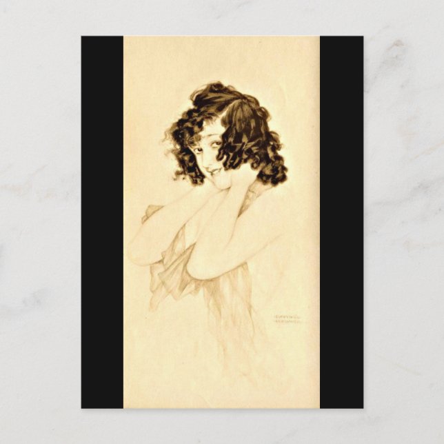 Postkarte-Klassiker/Retro-Raphael Kirchner 28 Postkarte (Vorderseite)