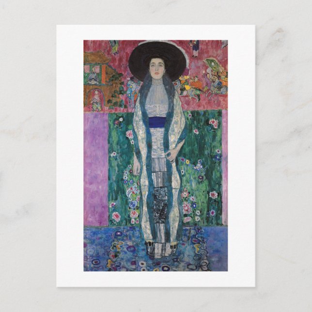 POSTKARTE : KLIMT : PORTRAIT : ADELE BLOCH BAUER (Vorderseite)