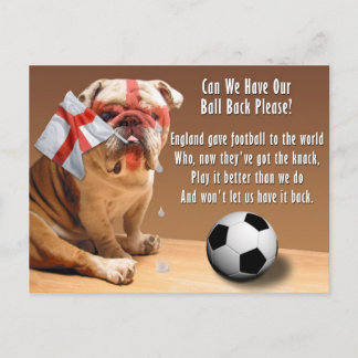 Postkarte - Können wir unsere Ball Ba... -Gestalte