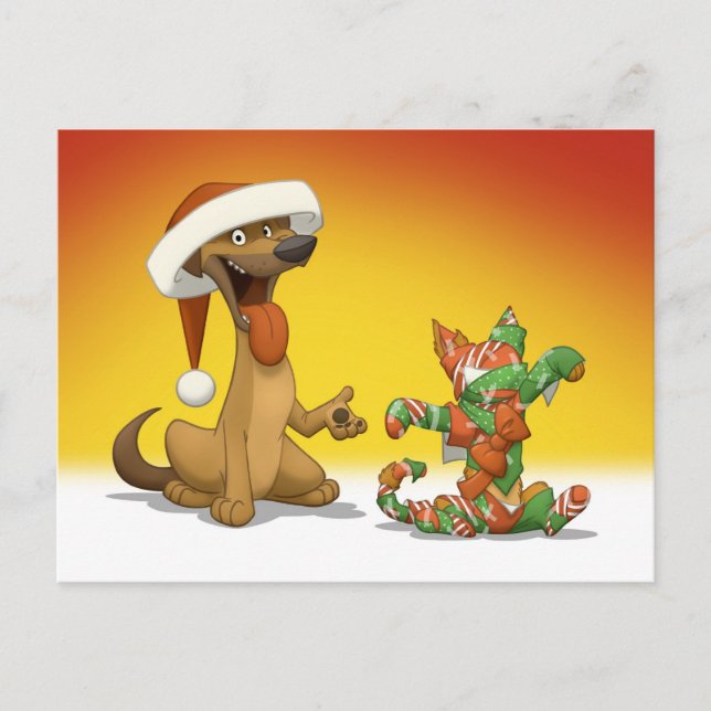 Postkarte "Kostenloses Geschenk" (Vorderseite)