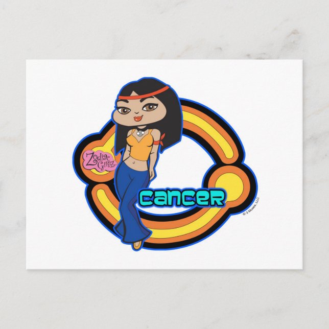 Postkarte Krebs (Vorderseite)