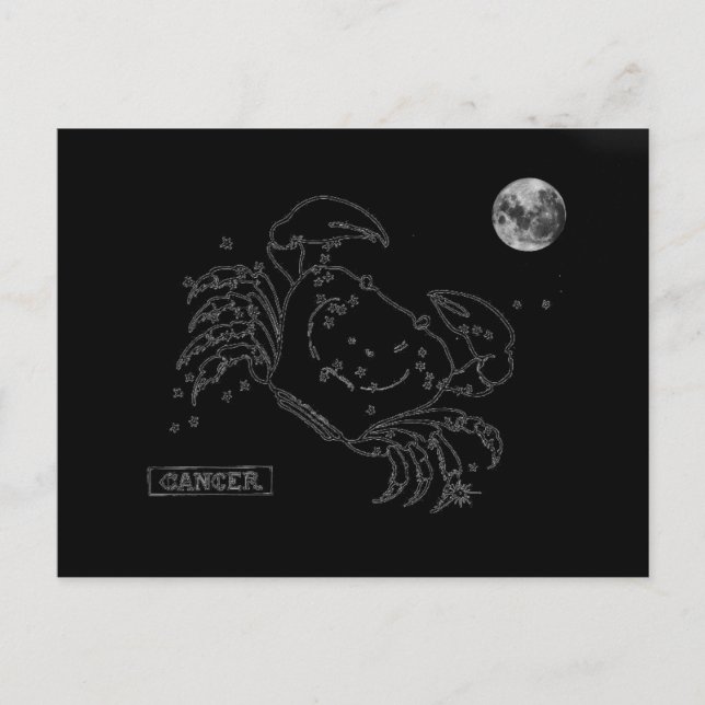 Postkarte Krebs (Vorderseite)