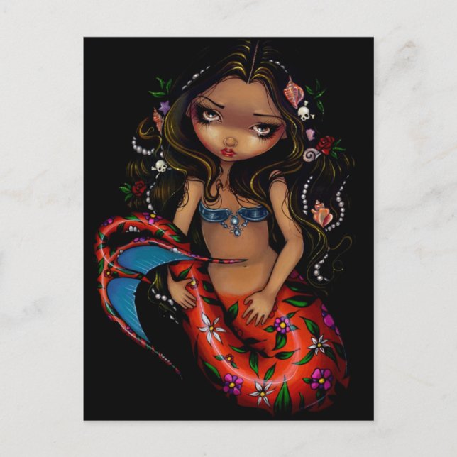 Postkarte "La Sirena" (Vorderseite)