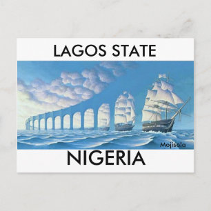 Postkarte - LAGOS-STAAT