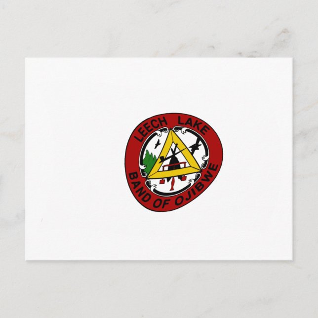 Postkarte Leech Lake Reservation (Vorderseite)