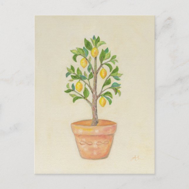 Postkarte Lemon Tree (Vorderseite)