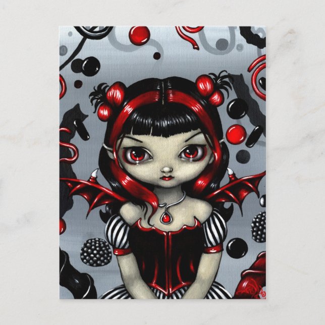 Postkarte "Licorice Fairy" (Vorderseite)