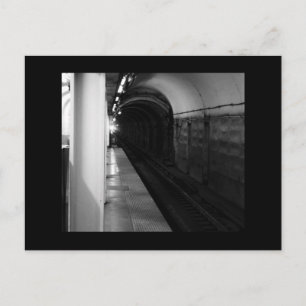 Postkarte Liebe Art House-Subway