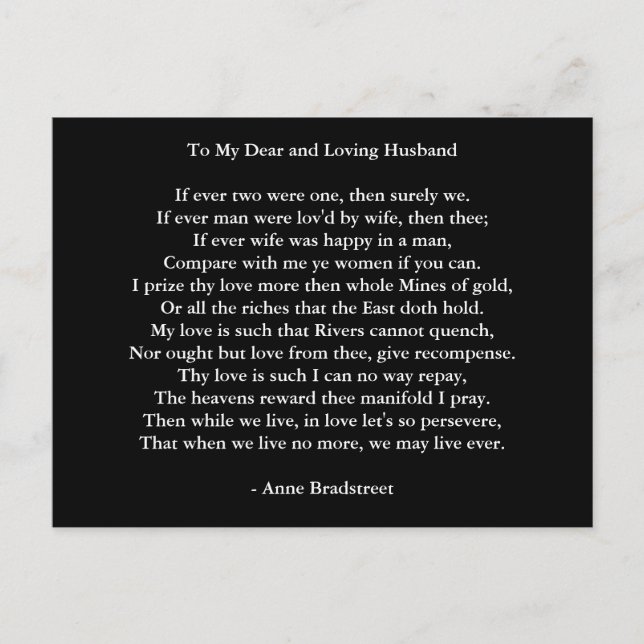 Postkarte-Liebe Art-Liebe Gedicht 15 Postkarte (Vorderseite)