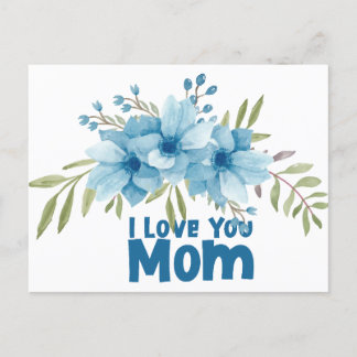 Postkarte liebt Mama