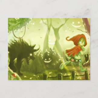 Postkarte "Little Red Riding Hood" 02