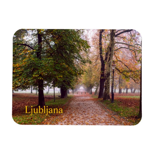 Postkarte Ljubljana Magnet (Horizontal)