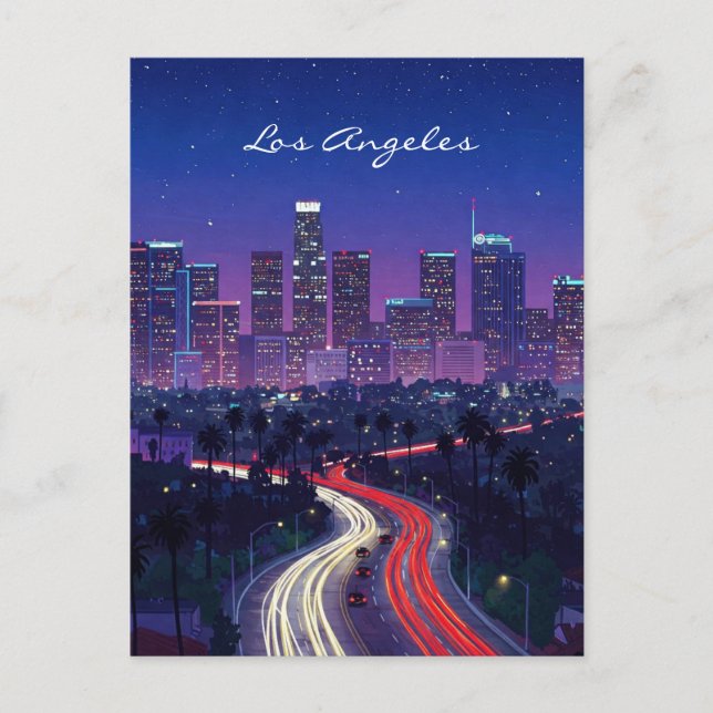 Postkarte Los Angeles (Vorderseite)